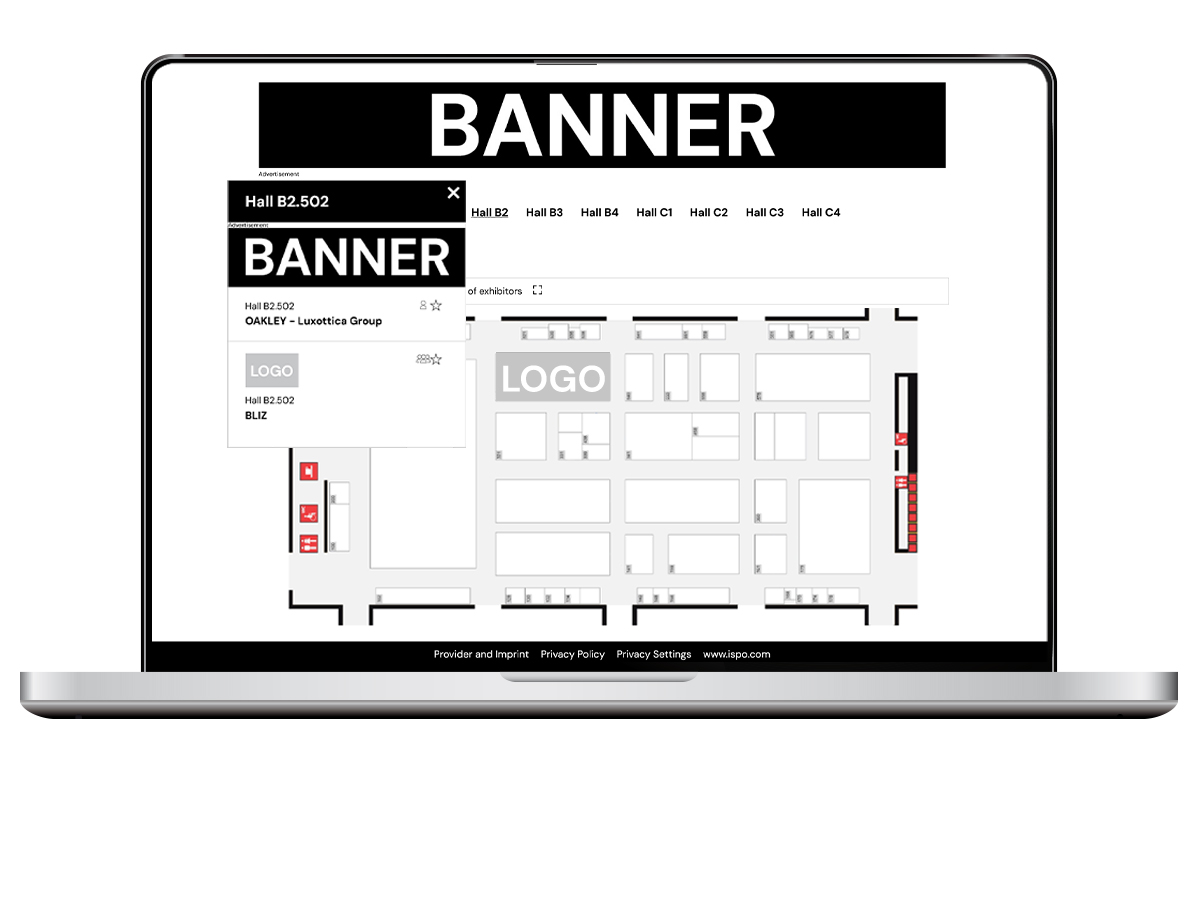 Exklusives Hallensponsoring (Online)