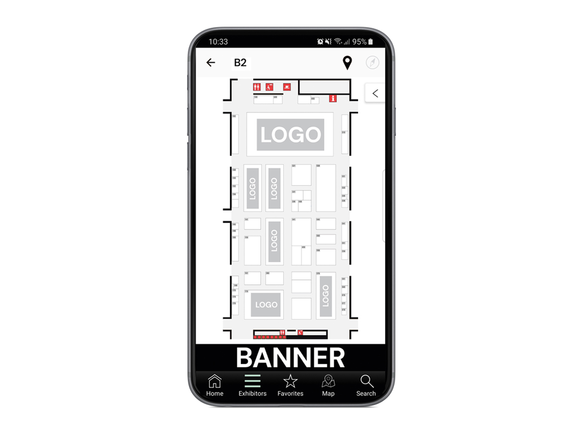 Exklusives Hallensponsoring (App)