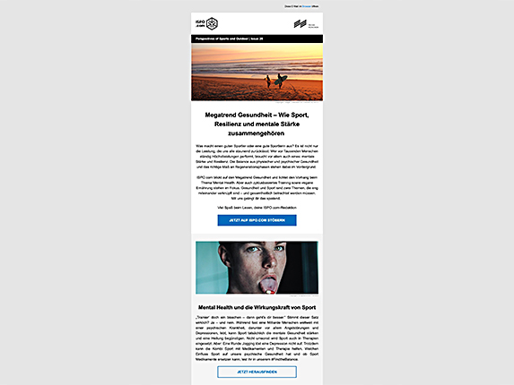 Newsletter promotion