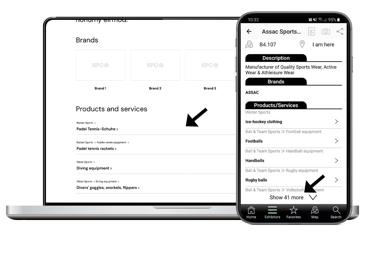 Unlimited number of product entries without a logo