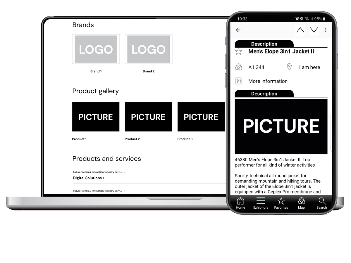 ISPO, Ausstellerprofil, Produktgalerie, Produktbild