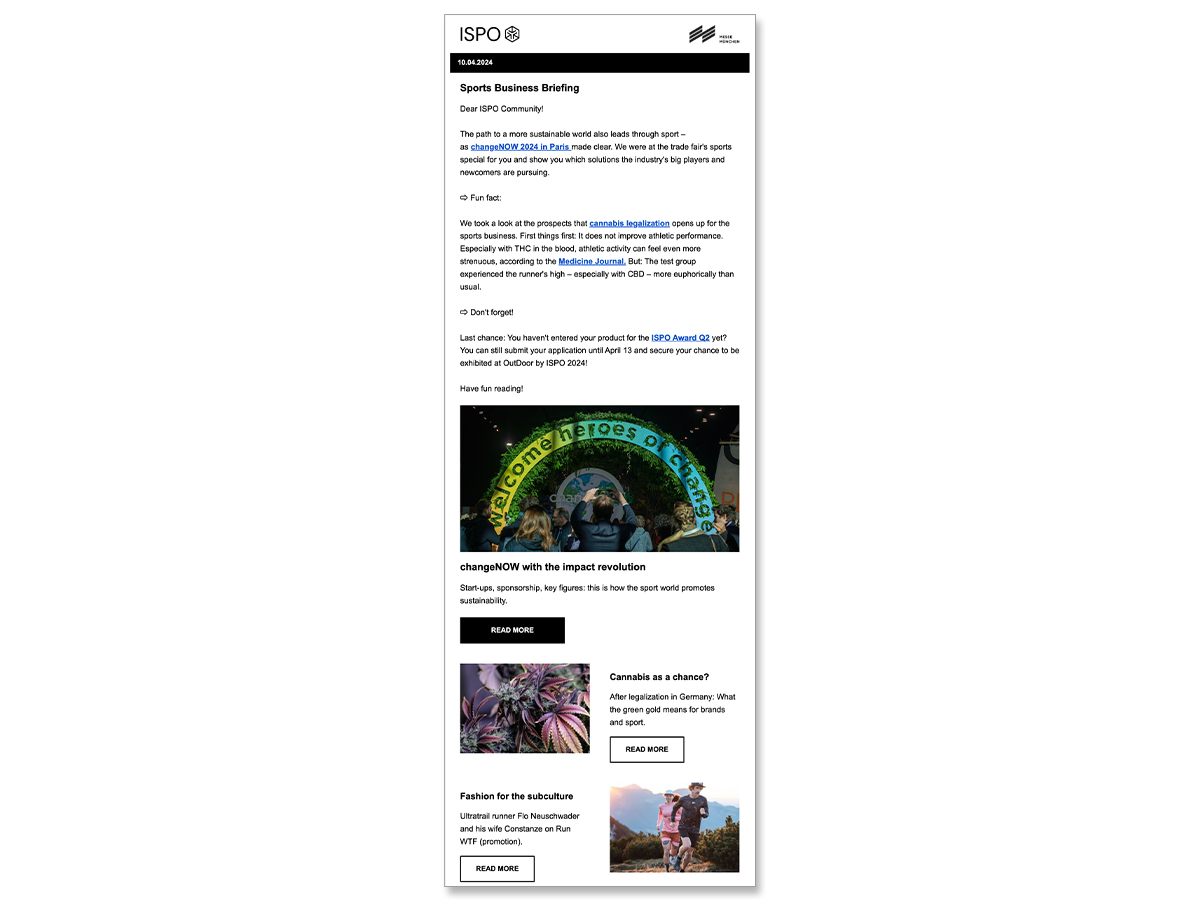 Newsletter Promotion